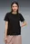 Жіноча чорна футболка Essentials Elevated Logo Tee Women