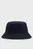 Мужская темно-синяя льняная панама BUCKET