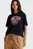Женская темно-синяя футболка TJW RLX TIGER VARSITY TEE