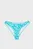 Женские бирюзовые трусики от купальника с узором CHEEKY BIKINI-PRINT