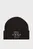 Чоловіча чорна шапка Monogram Beanie