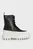 Женские кожаные ботинки FLATFORM LACE UP BOOT LTH