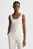 Жіноча біла майка SLIM RIBBED TANK TOP