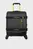 Черный чемодан 55 см URBAN TRACK BLACK/LIME
