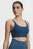 Женский синий топ Seamless Cotton Low Bra