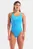 Жіночий блакитний купальник SWIMSUIT TECH MULTI SOLID