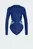 Женский темно-синий купальник LOGO LONG SLEEVE ONE-PIECE