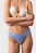 Женские голубые трусики с узором LOW RISE THONG