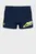 Детские темно-синие плавки LETTERING SWIM SHORT