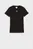 Детская черная футболка Essentials Rib Slim Tee Youth