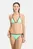 Жіночі зелені трусики від купальника PUMA Swim Women Side Tie Bikini Bottom