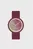 Жіночий бордовий годинник O clock