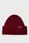 Жіноча бордова шапка TH FLUFFY BEANIE