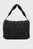 Жіноча чорна джинсова сумка CHARM-D SHOULDER L SHOULDER BAG