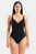 Жіночий чорний купальник SWIMSUIT DANIELA U BACK