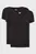 Женская черная футболка TJW 2PACK V-NECK TEE
