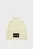 Чоловіча біла шапка FINE COTTON RIB BEANIE