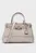 Женская белая сумка SILVYE LUXURY SATCHEL