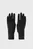 Чорні рукавички GLOVES BRUSHED