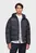 Мужской темно-синий пуховик MIX DOWN HOODED PUFFER JACKET