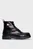 Женские черные кожаные ботинки TJW LACE UP BOOT