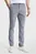 Чоловічі сині лляні брюки LINEN FLAT FELLED PANT