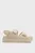 Женские бежевые кожаные сандалии SPORTY PLATFORM