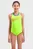Детский салатовый купальник LOGO SWIMSUIT SWIM PRO