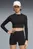Жіночий чорний лонгслів PUMA SHAPE Long Sleeve Cropped Top Women
