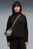 Женское черное худи Evostripe Comfort Hoodie Women