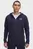 Чоловіче темно-синє худі UA Icon Fleece FZ Taping