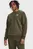 Мужской оливковый свитшот UA Essential Fleece Crew-GRN