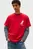 Мужская красная футболка SKATER BACK GRAPHIC