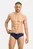 Мужские темно-синие плавки PUMA Swim Men Logo Swim Brief