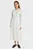 Женское белое платье в полоску VIS STRIPE MIDI SHIRT DRESS LS