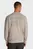 Чоловічий бежевий світшот WASHED PUFF PRINT CREW NECK