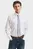 Мужская белая рубашка SLIM SATEEN SHIRT