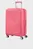 Женский розовый чемодан 67 см SOUNDBOX PINK