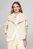 Жіноче бежеве вовняне пальто DF WOOL BLEND FUNNEL JACKET