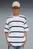 Чоловіча біла футболка у смужку Select Essentials Waffle Tee Men