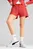 Жіночі червоні шорти PREMIUM ESS A-Line Shorts 4' Jacquard Women