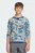 Детская серая спортивная кофта с узором Adidas Minecraft Terrex CLIMAWARM Full-zip Fleece
