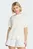 Женская белая футболка SOFT LUX LOOSE