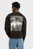 Мужской черный свитшот Photo back print loose