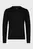 Мужской черный шерстяной лонгслив KILDAR T-SHIRT MERINO