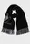 Чоловічий чорний вовняний шарф TONAL ARCHIVE WOVEN SCARF