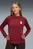 Женский бордовый лонгслив PUMA x SAYSKY Longsleeve Tee Women