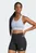 Жіночий сірий топ з візерунком Own the Run Pocket Medium Support Print