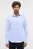 Мужская голубая рубашка SLIM FIT