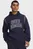 Чоловіче темно-синє худі UA Rival Fleece Nov Hoodie